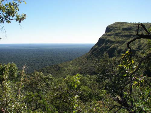 Ladera de la Serrania de Huanchaca